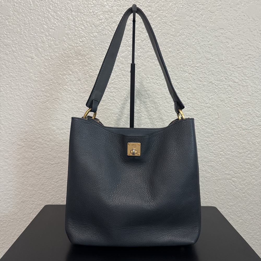 MCM Leather Shoulder Bag